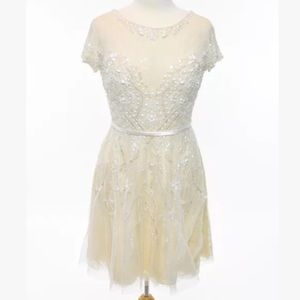 Short alternative courthouse dress engagement 4